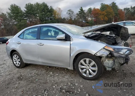 2016 Toyota Corolla L z USA, uszkodzony, nr VIN 2T1BURHE7GC633449